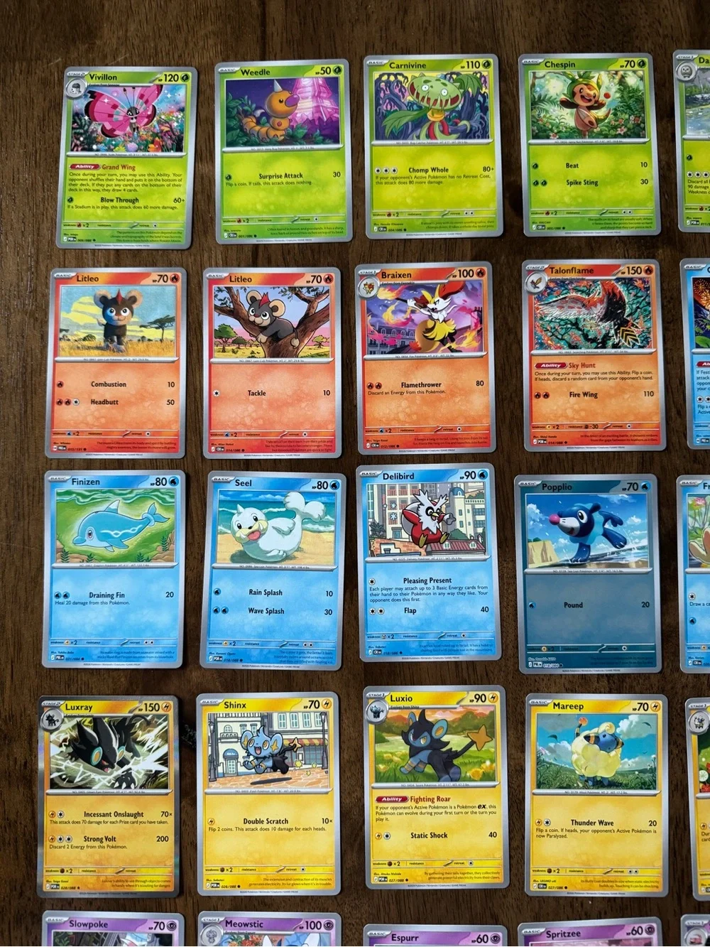 Pokémon Cuties Only 54 Card Lot - Prismatic, Perfect Order, PB, CR + Sleeve Set